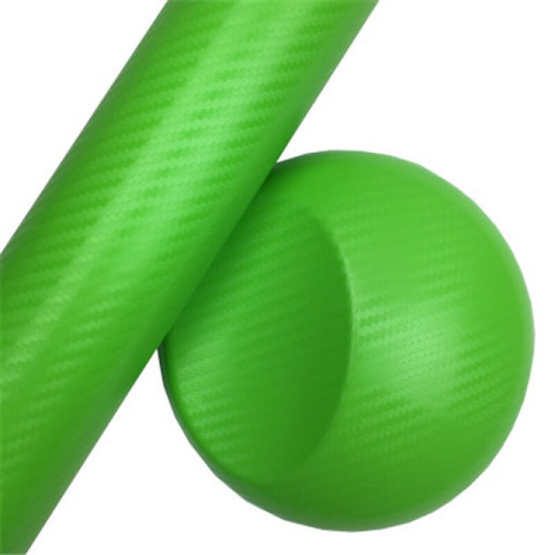 芒芒汽车亚光绿碳纤纹绿色改色贴纸中网后视镜尾翼改装摩托车冰膜绿