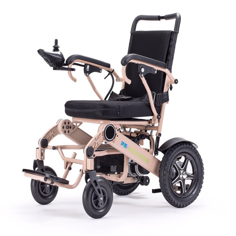 伊凯epw61-601a电动轮椅轻便折叠锂电池携带方便残疾人老年四轮电动