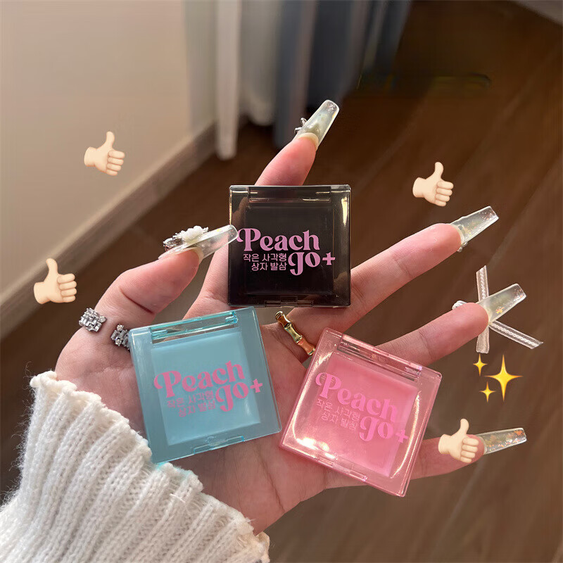 PEACHJO+小方盒固体香膏女士持久留香清淡雅随身涂抹式固体香水 白桃乌龙（1个装）