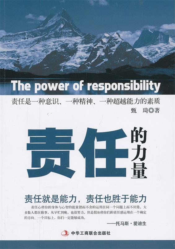 责任的力量 甄琦 著【正版书】
