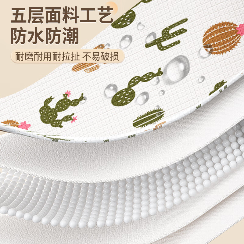 希维思（SIVASS）被子收纳袋衣服棉被搬家打包袋大容量装衣物行李整理袋子防水防潮 仙人掌[5层加厚牛津布/防水防潮] 超大号70*50*30cm【买一送一】
