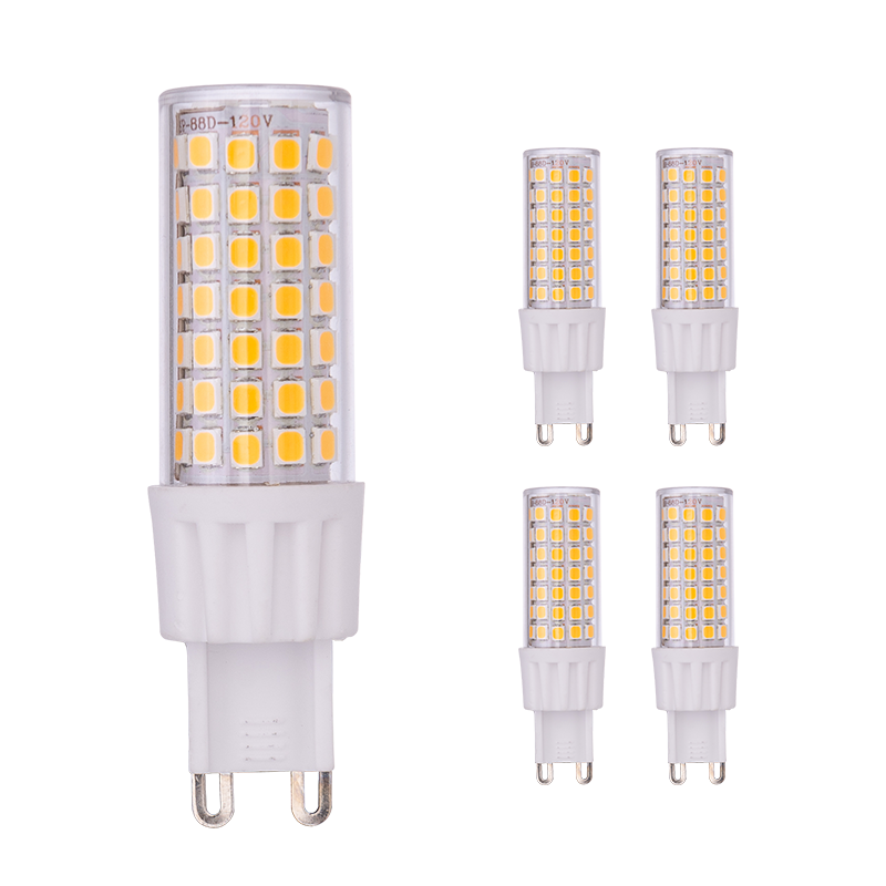 雷士(NVC)LED灯泡高亮耐用防触电球泡G9双插脚家用商用灯泡 3瓦三档调光 5只装