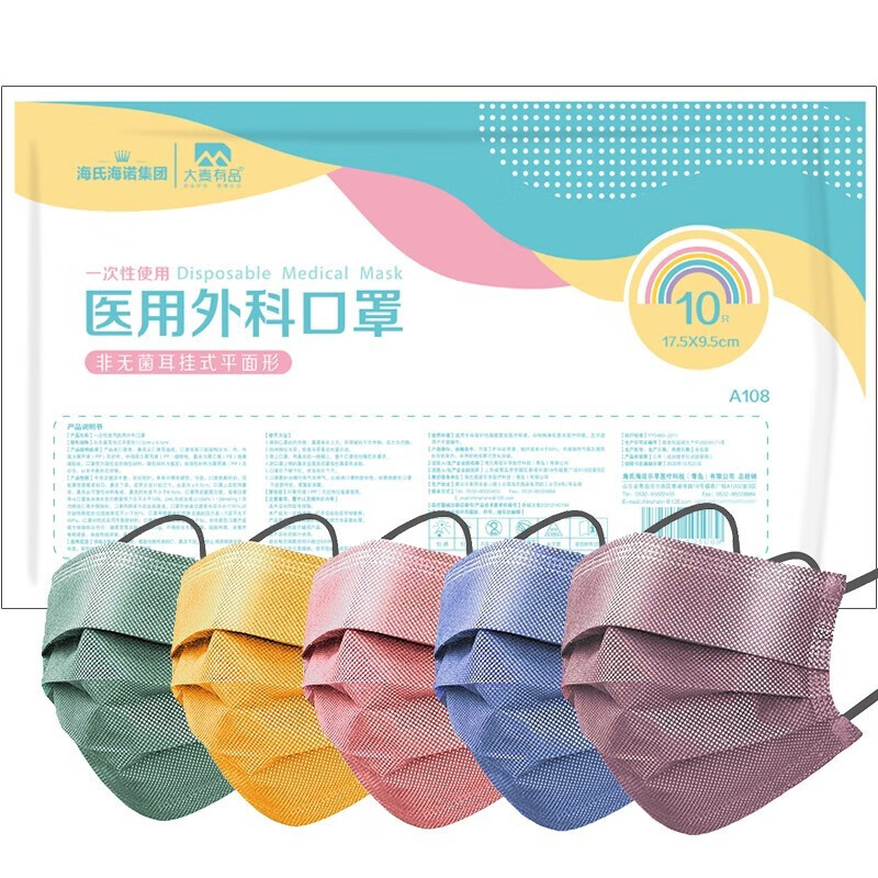 海氏海诺口罩价格走势及产品评测