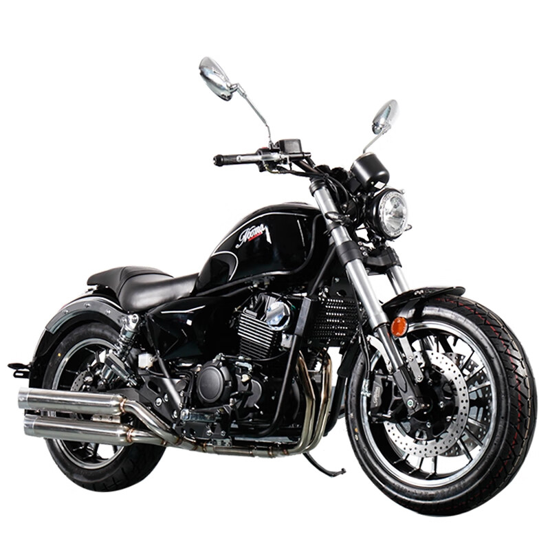 runtema全新重型机车台风太子摩托车跑车街车国四电喷哈雷复古双缸可