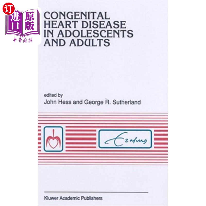 海外直订医药图书congenital heart disease in adolescents and