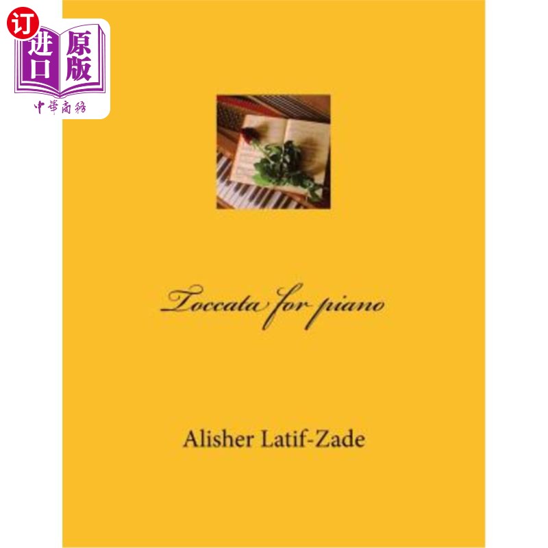 海外直订toccata for piano 轻轻地触摸