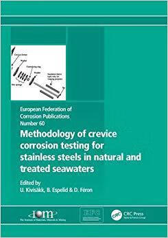【预订】methodology of crevice corrosion testing