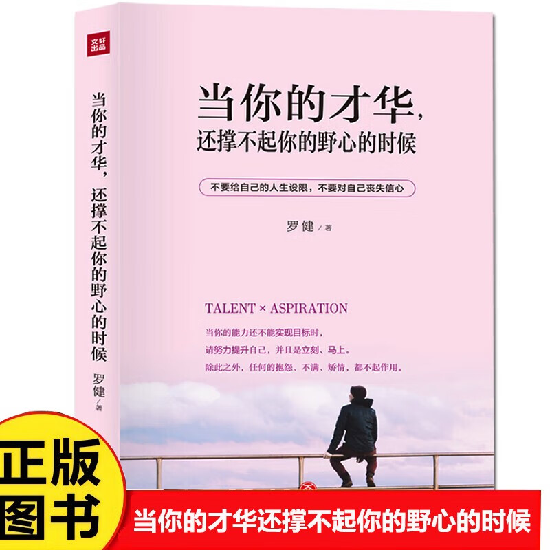 当你的才华还撑不起你的野心的时候 成功心理个人完善与超越 励志读本心灵鸡汤 青春文学作品详情图