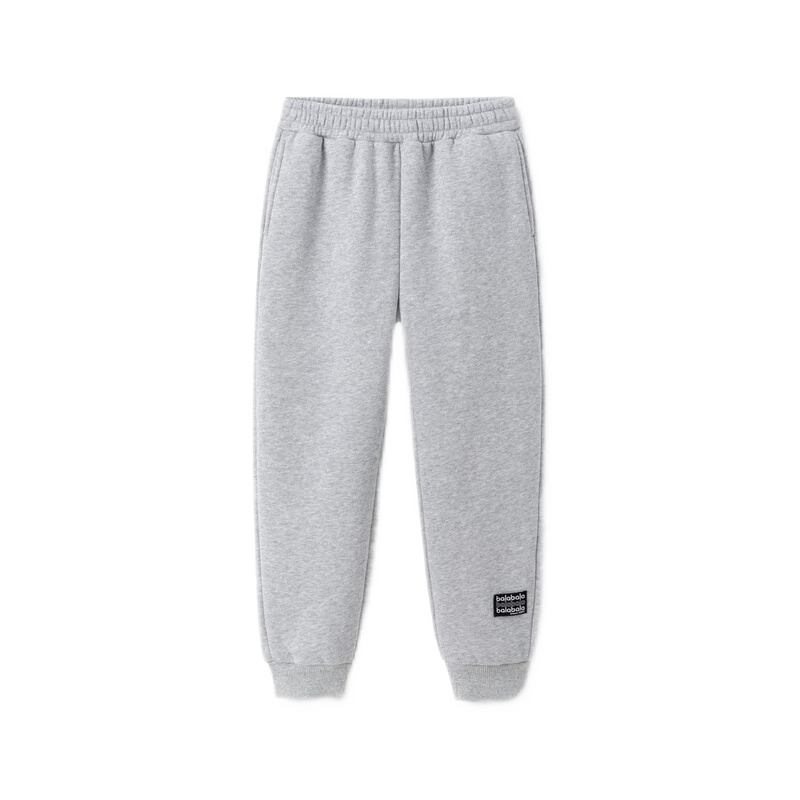 巴拉巴拉儿童长裤男童女童加厚加绒裤子冬装亲子百搭休闲束脚208424108227