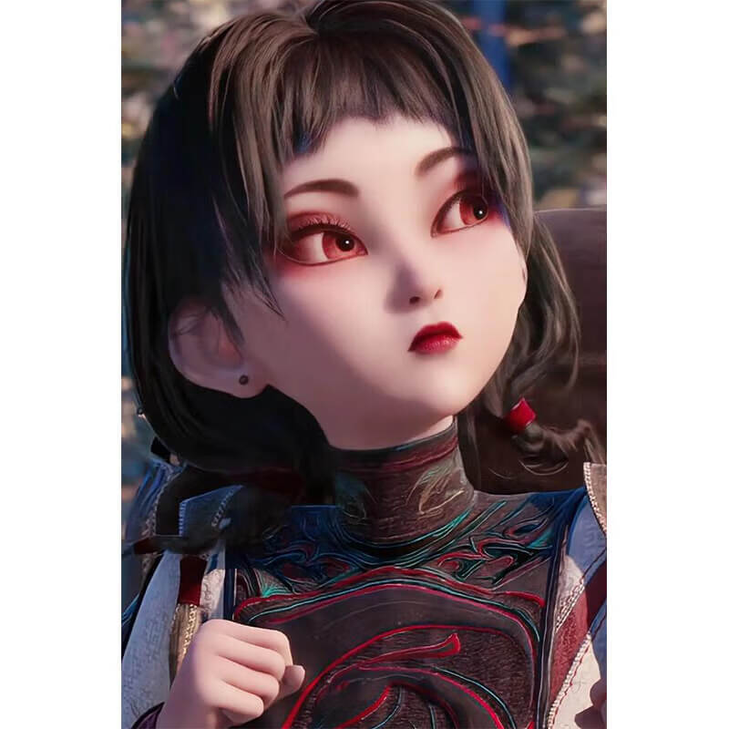 好沐音(haomuyin)画江湖之不良人周边阿姐拼图1000片侯卿海报木质diy