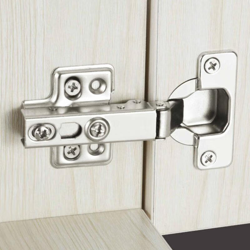 创京懿选定制柏扉步不锈钢铰链缓冲铜芯合页衣橱柜门阻尼液压合页折叠