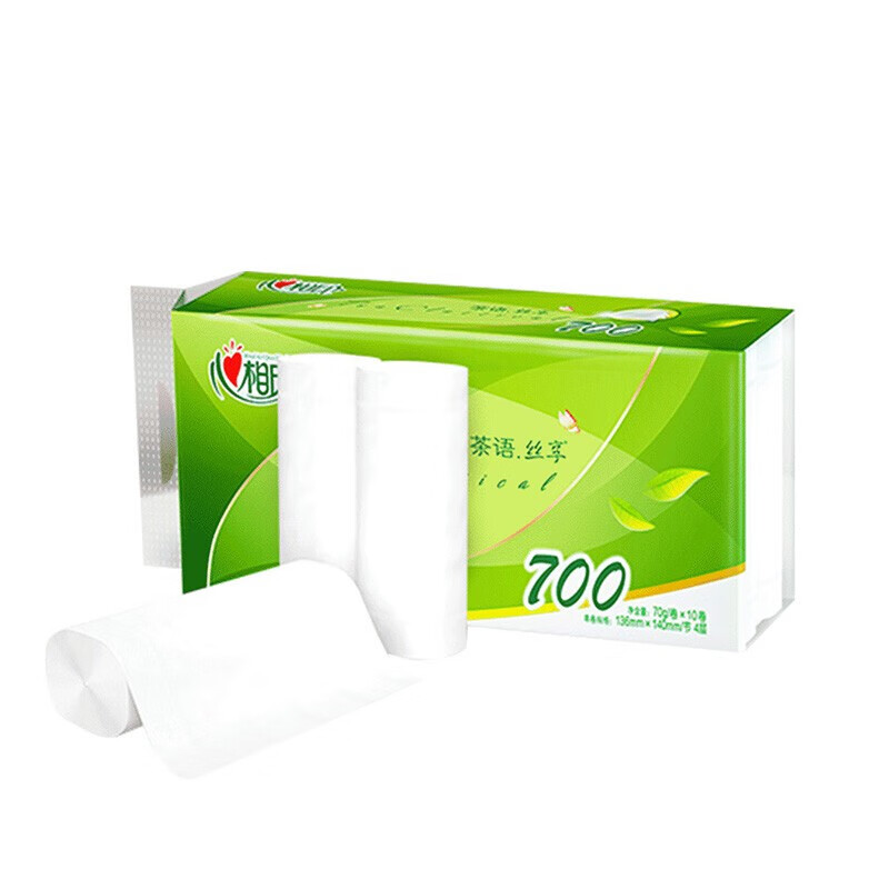 心相印卫生纸卷纸无芯卷筒纸厕纸 10卷
