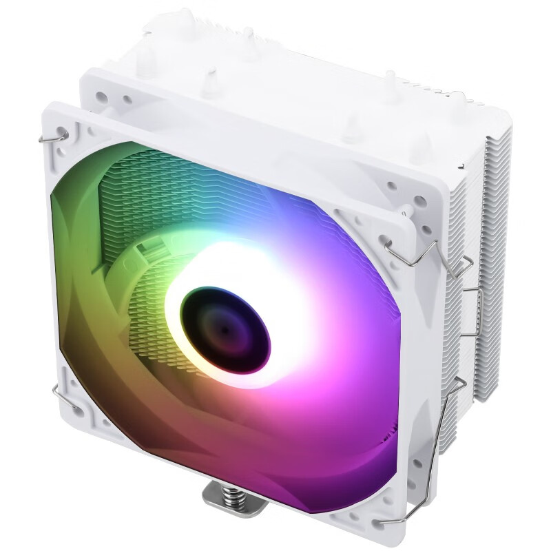 利民（Thermalright）AX120 R SE WHITE ARGB CPU风冷散热器4热管 AX120 R-SE ARGB白色