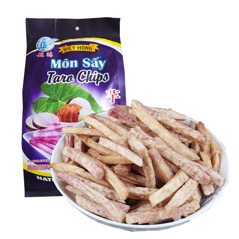 食怀越南越鸿菠萝蜜干 芭蕉干 芋头条 紫薯条综合蔬果干250G 越鸿芋头条250克 3袋