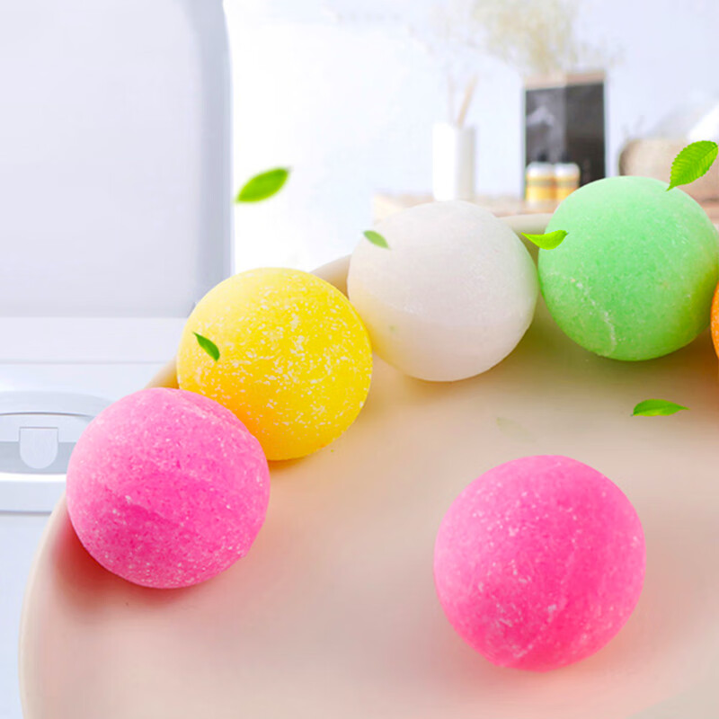 二月花 小便池除臭芳香球5袋25大粒装卫生球洁厕球男厕所卫生间除臭除