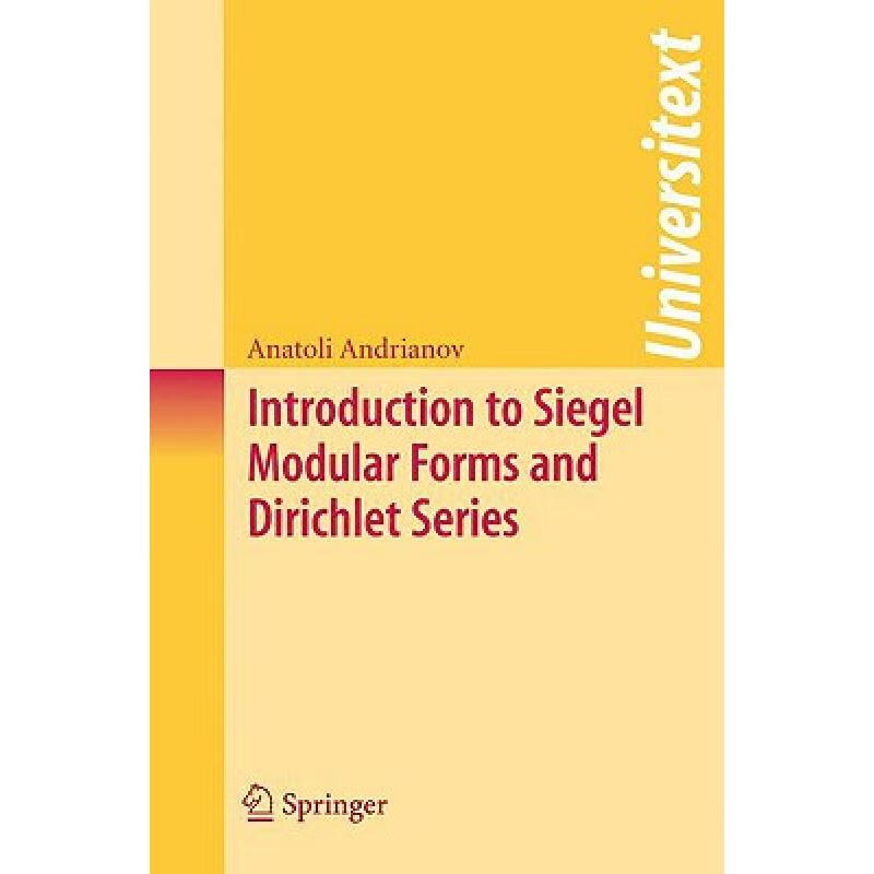 预订 Introduction to Siegel Modular Forms and Dir...