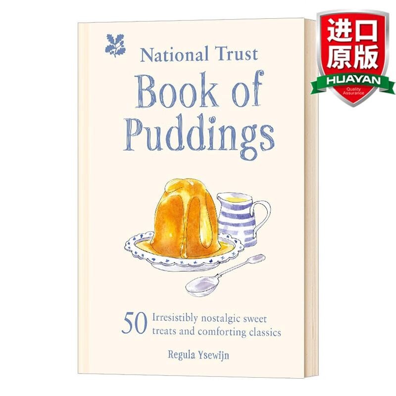 英文原版 布丁书：50 种令人无法抗拒的怀旧甜点和令人欣慰的经典 The National Trust Book of Puddings 全英文版