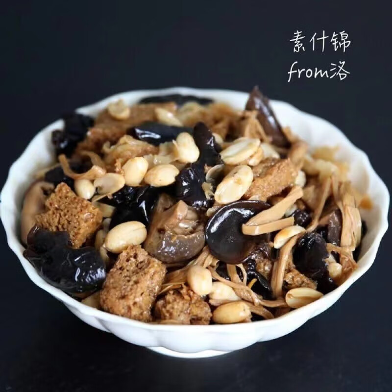 天津特产排队小吃素什锦拌素菜油焖八宝菜下饭菜小菜菜 八宝素什锦500