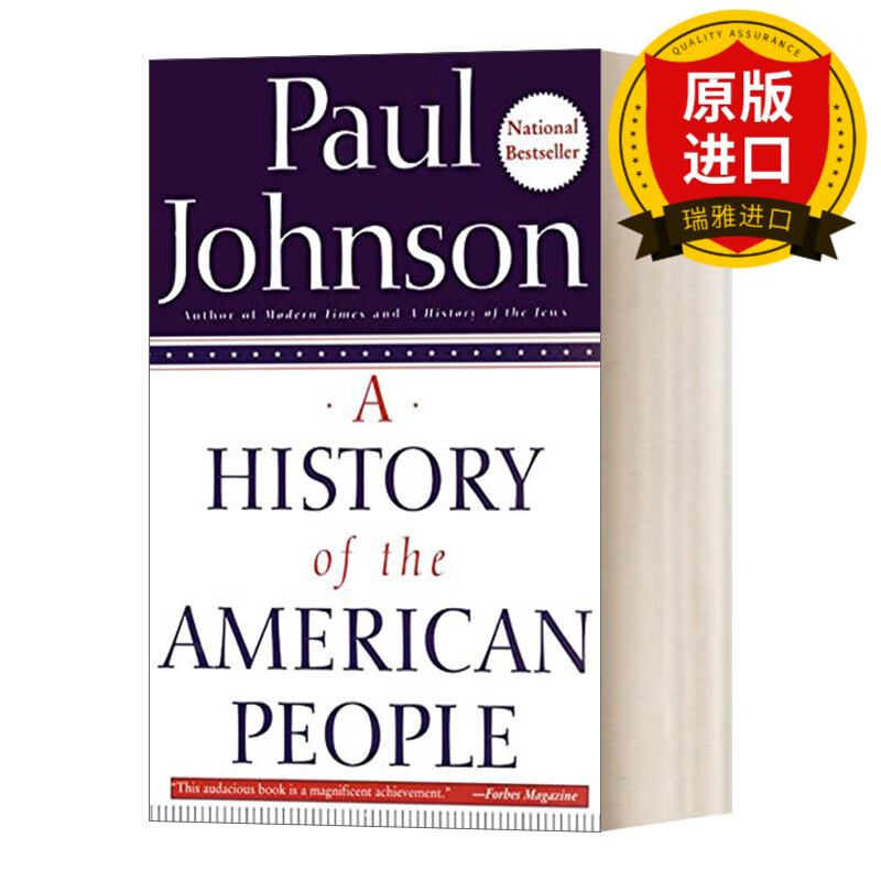 英文原版 美国人的故事 ap历史读物 a history of the american