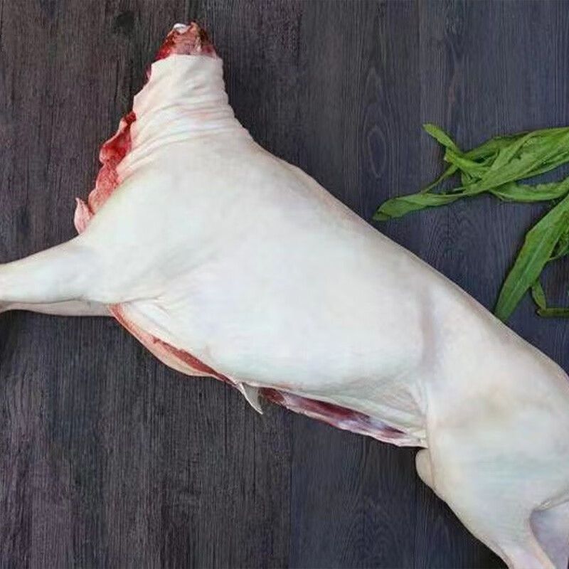 携宴散养黑山羊生鲜羊肉全羊整只 清真 18斤整只黄山羊(按单现杀) 全