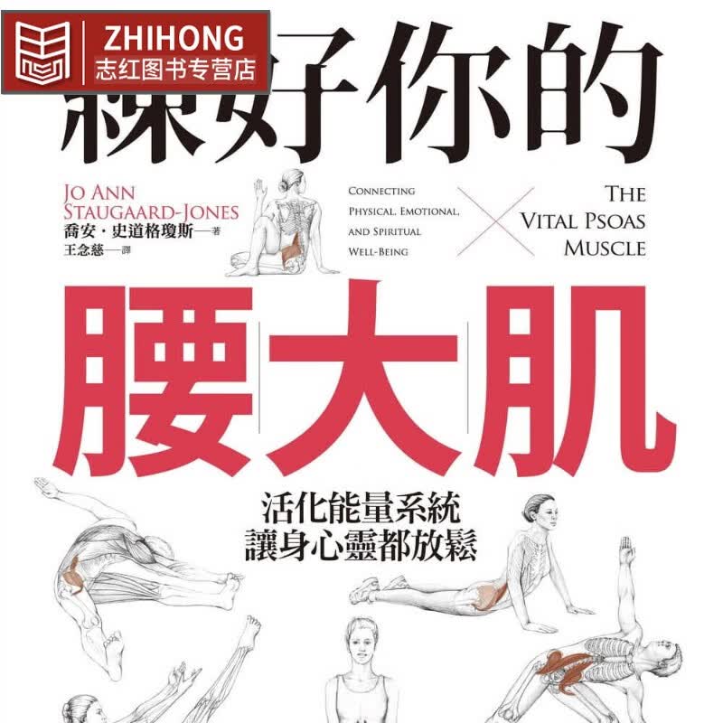 现货 乔安-史道格琼斯 练好你的腰大肌：活化neng量系统，让身心灵都放松 远流