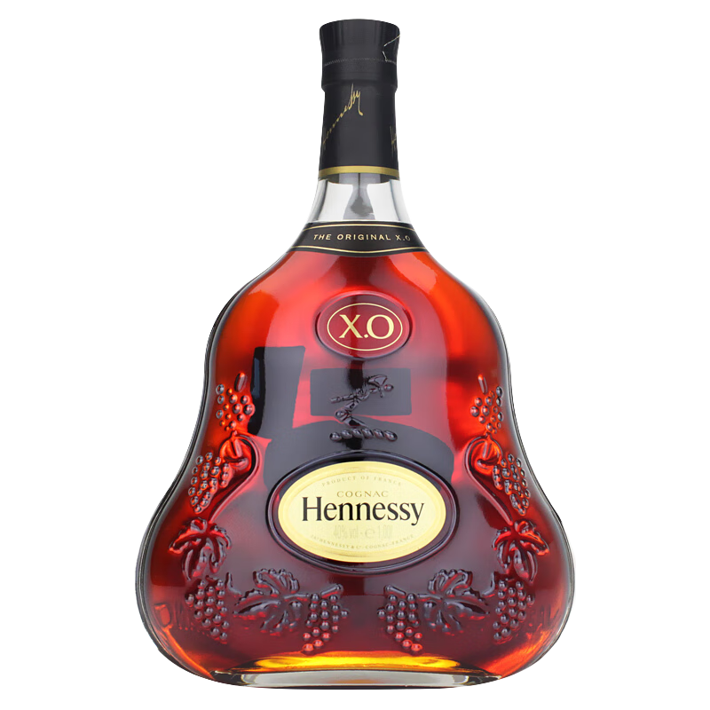 hennessy轩尼诗xo干邑白兰地1000ml/1500ml 法国原装进口洋酒有码1/1.