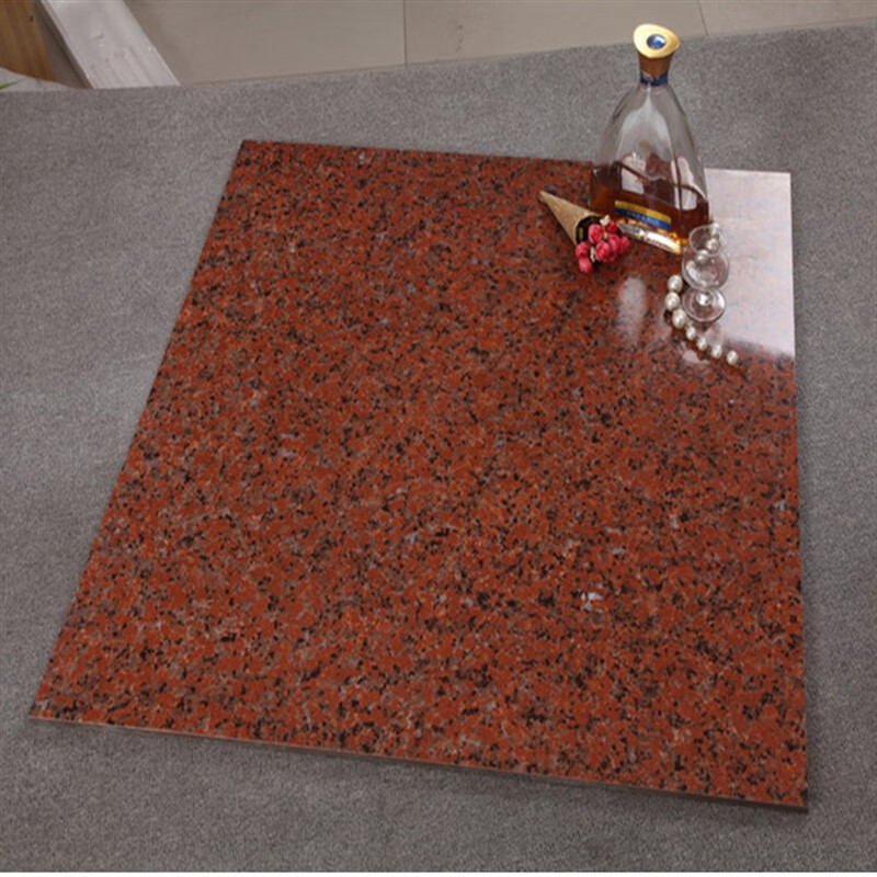 麻石大理石瓷砖门面砖 户外庭院防滑哑 亮光红麻石大理石瓷砖600*600