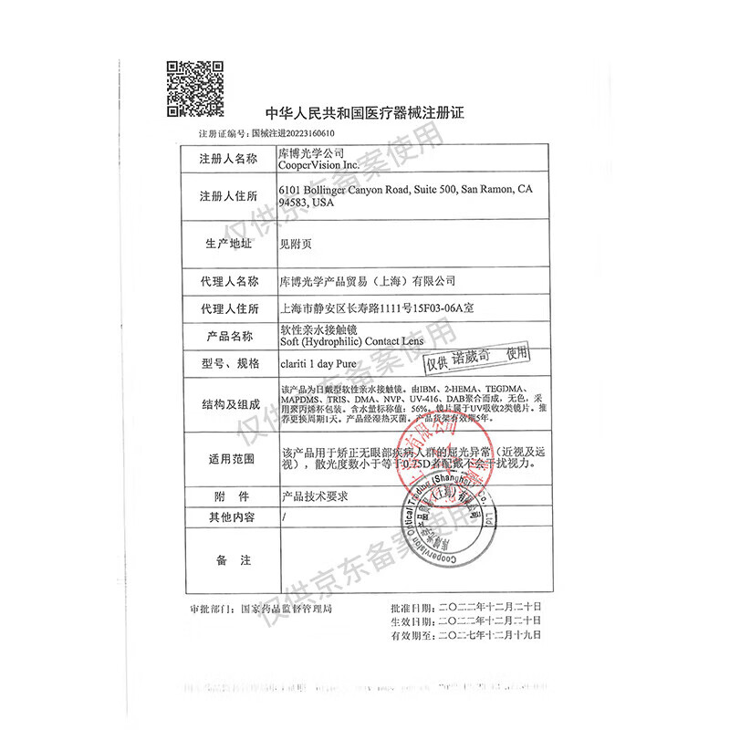 库博光学Clariti 1 day选购哪种好？吐槽大实话！