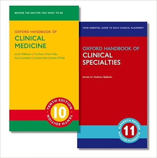 of clinical medicine and oxford handbook of clinical specialties