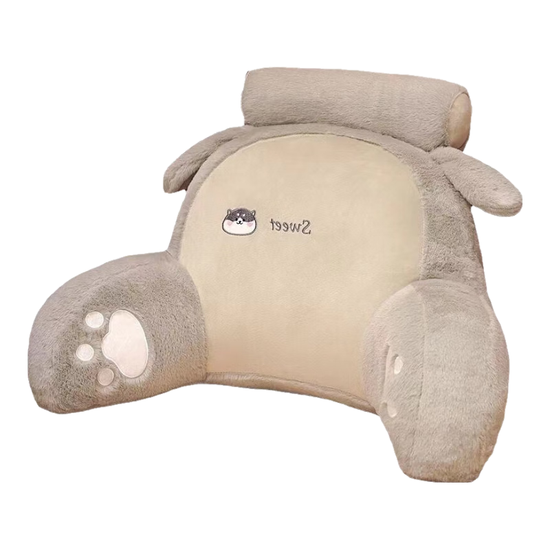 ���ڲ��������Ͻ�����޴��Ͽ��洲ͷ������ͨ�����󿿱��洲������칫�ұ��������� ��Ʒ�ʷ���ë�ޡ��ﶬ��-��ɫ���ӳ��ӿ� �Ӵ�80*50cm������ɳ��/���ϣ�˫���ڳģ�