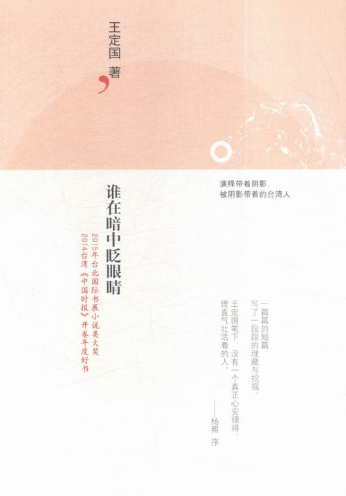 谁在暗中眨眼睛 小说 王定国 译林出版社 9787544756488