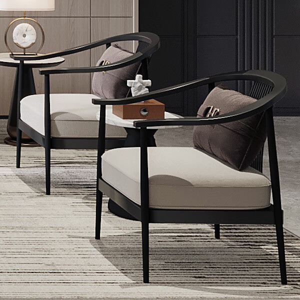 光明家具新中式实木沙发现代轻奢简约客厅组合禅意别墅样板间家具民宿