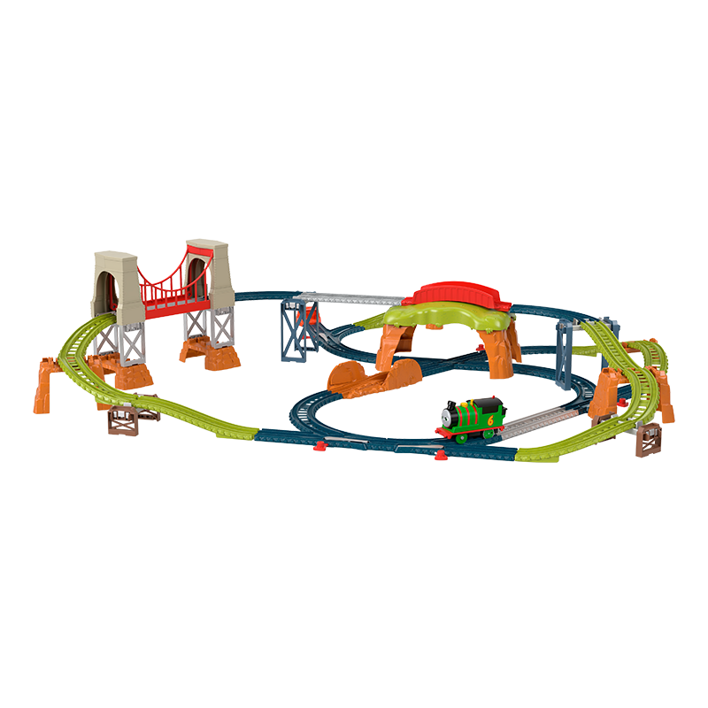 托马斯&朋友 培西多玩法百变超级轨道套装 