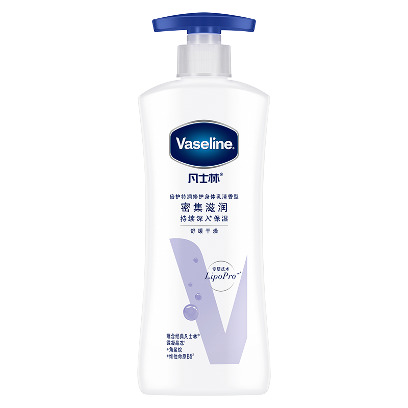 Vaseline 凡士林 倍护系列 特润修护清香润肤露 400ml