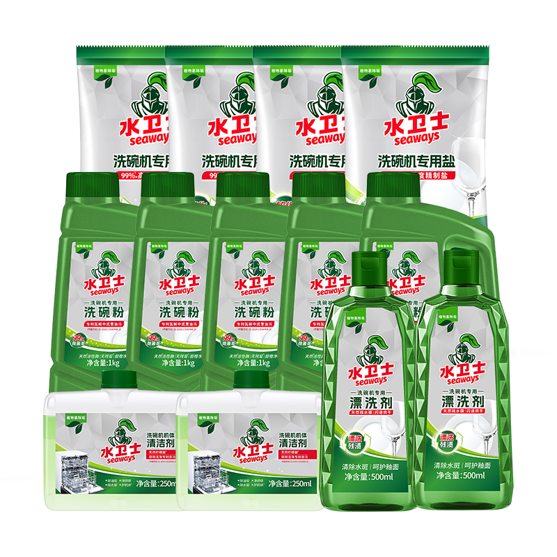 ˮ��ʿϴ���ר��ϴ�Ӽ�������װ ϴ���*5+��*4+Ưϴ��*2+����*2 8.5kg 230Ԫ