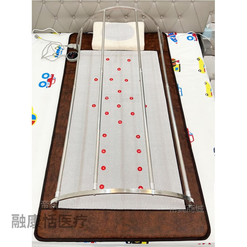 碧玺能量养生床垫  炎帝生物爱加分东矿碧玺频谱电热理疗床垫3d立体