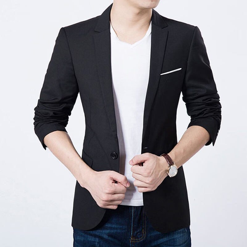 七匹狼(septwolves)春夏季薄款男士休闲西服装韩版修身小西装男帅气