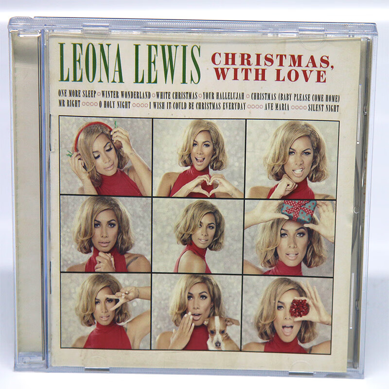 丽安娜刘易斯 leona lewis christmas with love cd唱片 歌词本