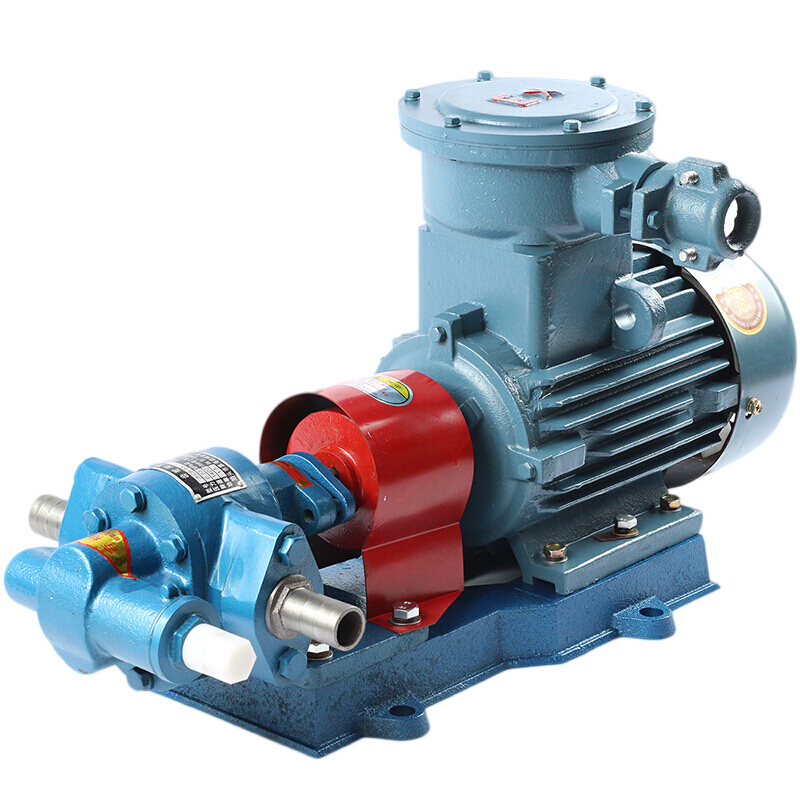 遄运kcb防爆铜泵三相380v隔爆泵 汽油 甲醇化工抽油泵大流量 750w防爆