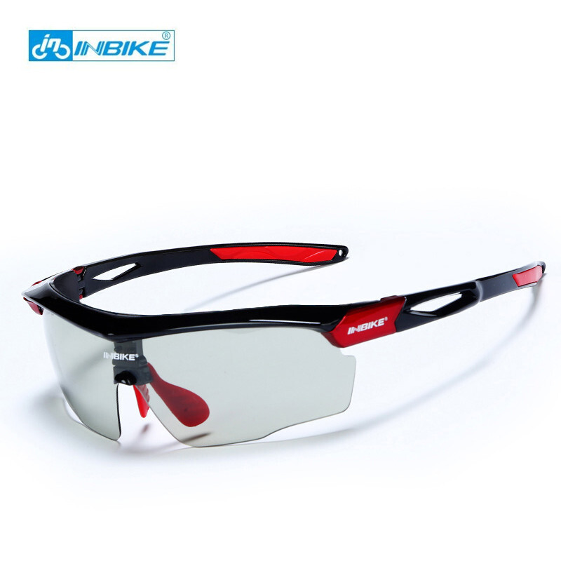 INBIKE骑行眼镜变色偏光防风沙山地公路自行车户外运动跑步太阳镜