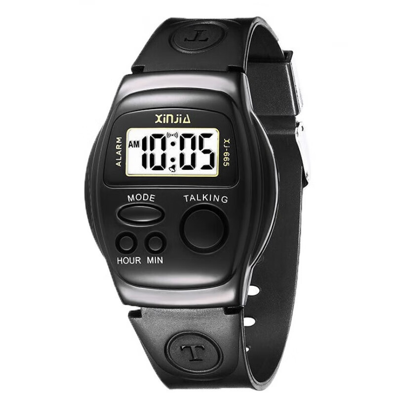 珠佩丽盲人手表触摸整点报时手表老人语音中老年专用男女智能大数 方