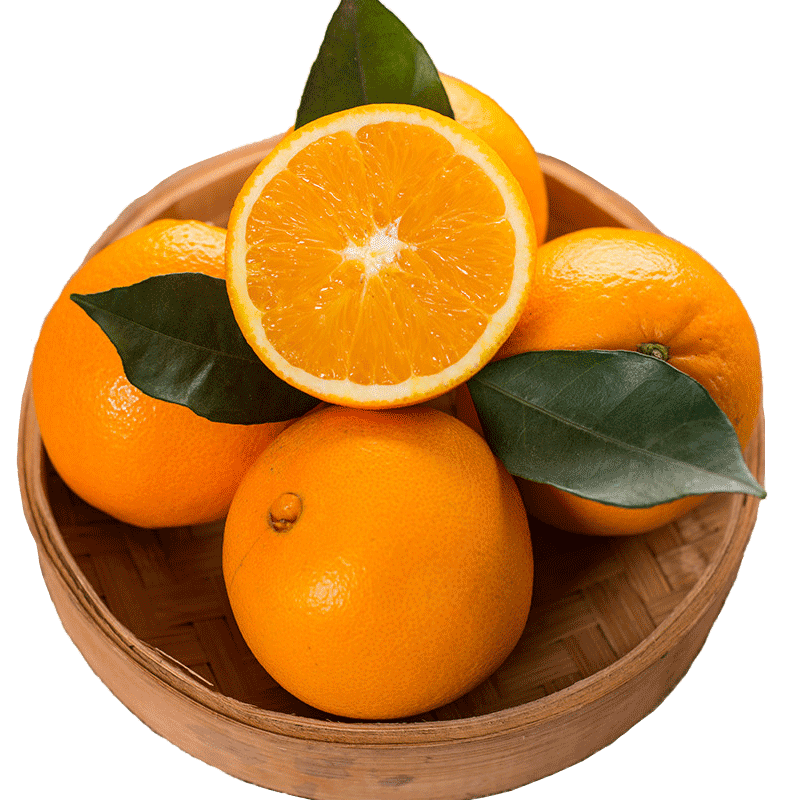 uncle lemon四川脐橙高山橙子手剥橙皮薄多汁不打蜡当季水果现摘新鲜 9斤家庭装 大果(果径70MM以上)