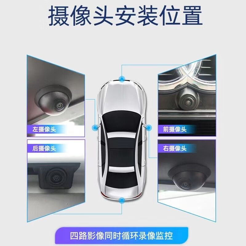 创享时代【白条免分】360全景车影像系统监控高通720度AR实景导航监控车载 AR镜头选配{更多车型质询客服} 全国可安装属于什么档次？