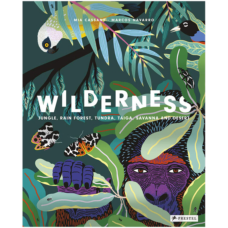 【现货】wilderness 荒野:丛林,雨林,苔原,大河,稀树草原和沙漠 英文