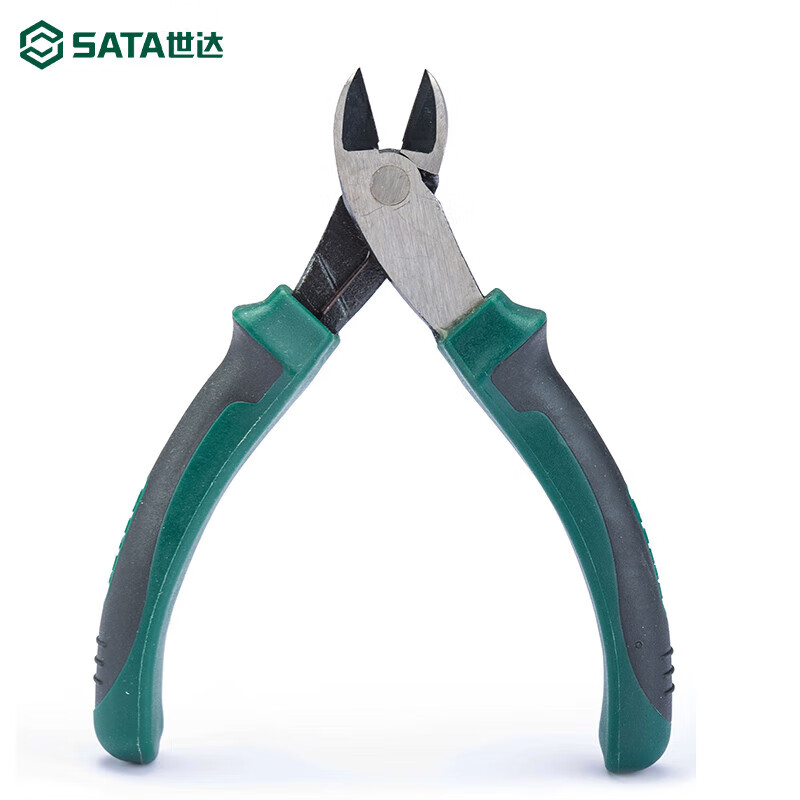 世达(sata)70618a 省力型迷你钢丝钳 省力型迷你针嘴钳5"