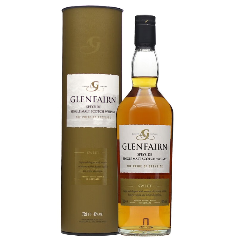 格兰麦芽苏格兰威士忌 洋酒烈酒 格兰乐林斯佩塞单一麦芽