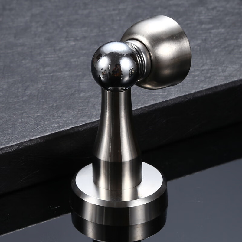 门吸强磁力加厚打孔防撞门挡卫生间黑色磁吸隐形卧室门不锈钢墙吸