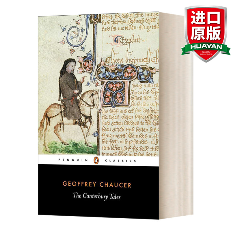 The Canterbury Tales 英文原版小说 坎特伯雷故事集(中古英语原版)(企鹅经典) 英文版 进口英语原版书籍