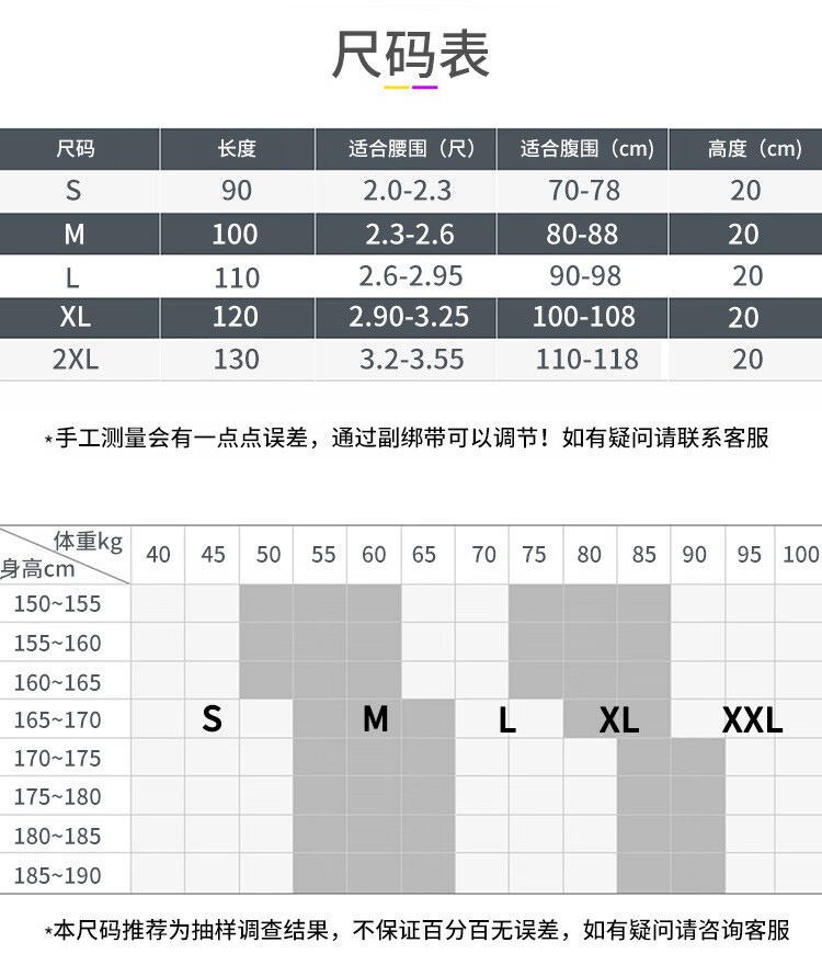 护腰带腰椎滑脱矫姿器固定钢板加长加肥加大码特大胖子老人自发热 树脂款 S