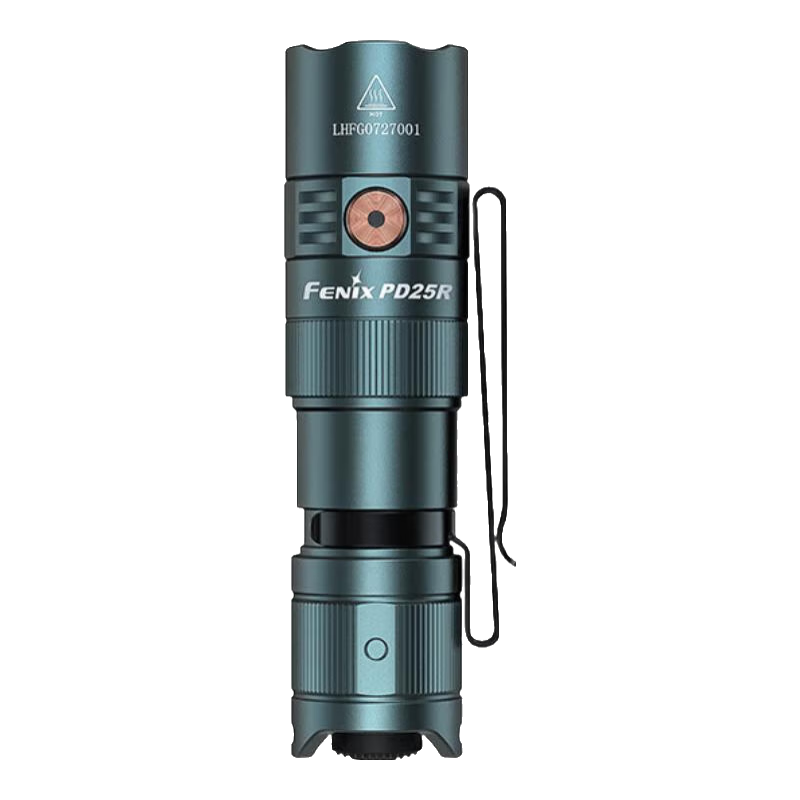 FENIX菲尼克斯強光手電筒PD25R戶(hù)外照明小型EDC手電防水戶(hù)外手電 遠山綠 800流明